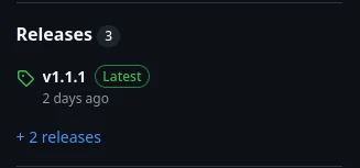 Github releases
